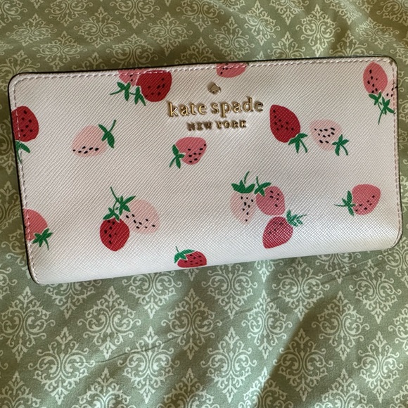 Kate Spade Strawberry Wallet - Picture 1 of 7